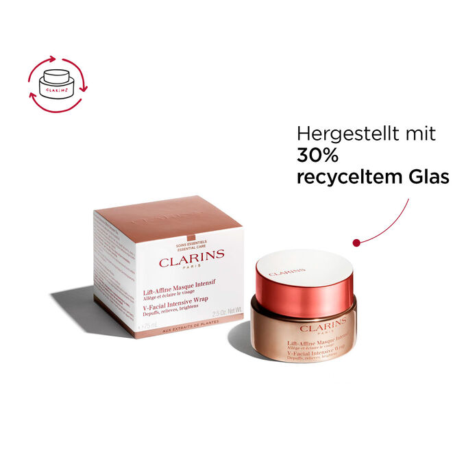 Lift-Affine Masque Intensif  Verpackung aus recyceltem Glas