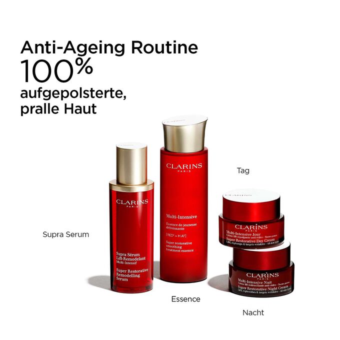 Multi-Intensive Anti-Ageing Routine mit Supra Serum, Essence, Tages- und Nachtcremes