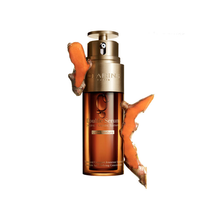 Double Serum Light Texture packshot mit Inhaltsstoff