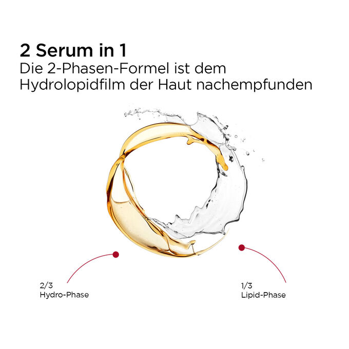 Double Serum Light Textur mit 2-Phasen-Formel