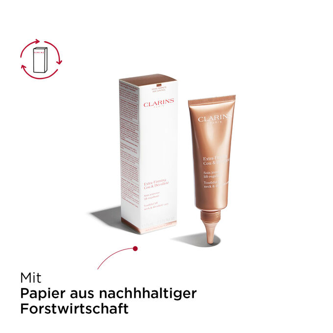 Extra-Firming Cou & Décolleté Verpackung aus nachhaltiger Forstwirtschaft