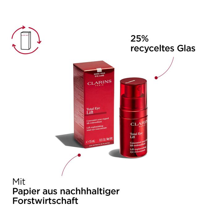 Total Eye Lift Verpackung aus nachhaltiger Forstwirtschaft