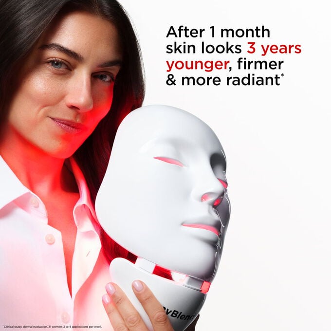 myLEDmask2 &ndash; Kollagen-Boosting Rot- und Infrarot-LED-Gesichts- und Halsmaske