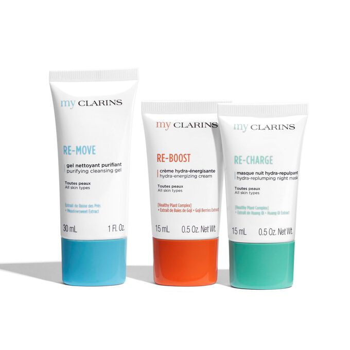 Coffret Routine My Clarins - Soins Peaux Jeunes