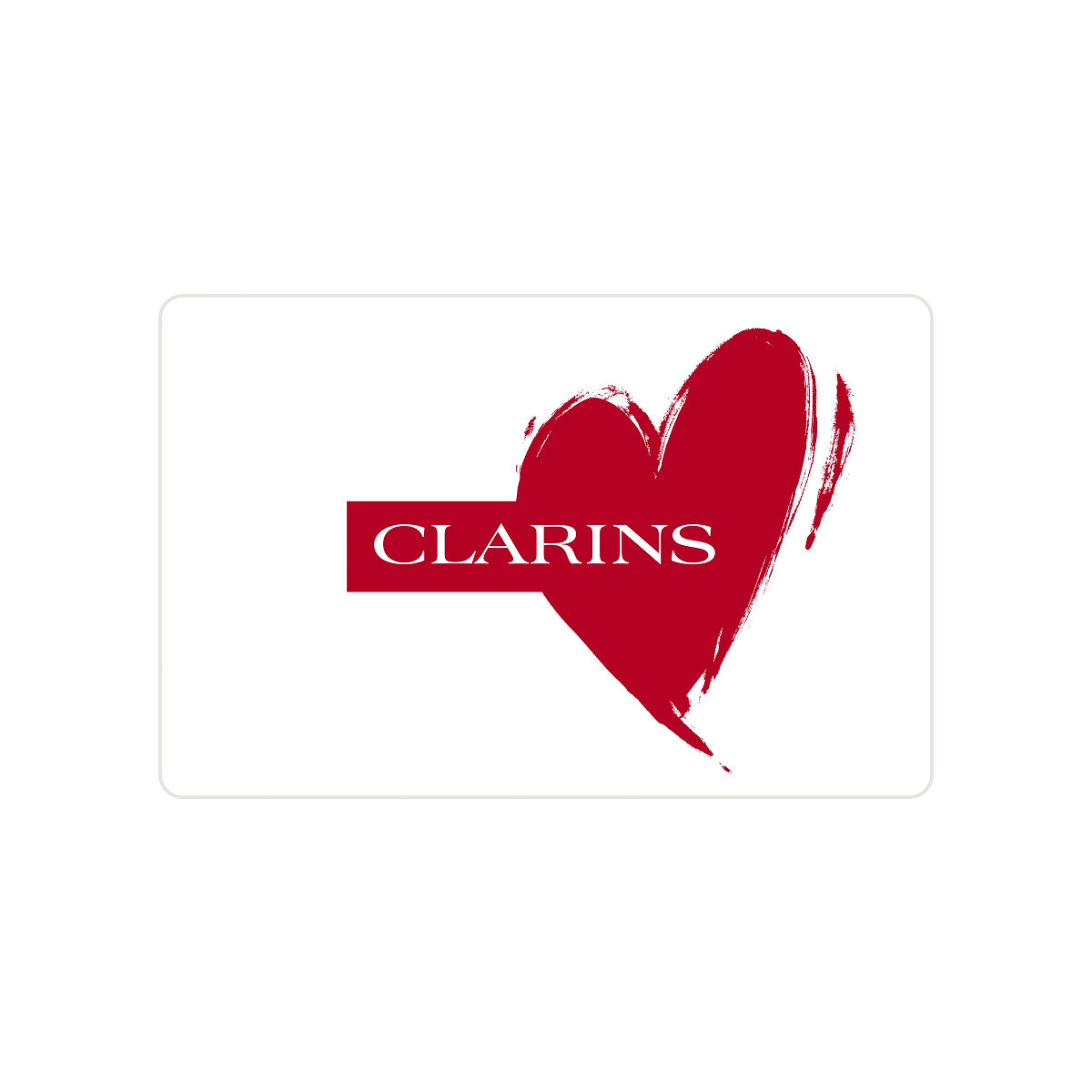 Clarins Heart Gift Card Switzerland German