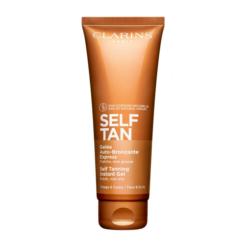 Self Tan Gel Packshot mit Inhaltsstoff