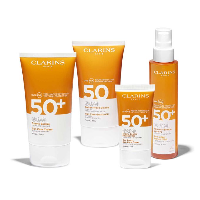 Crème Solaire Toucher Sec Visage UVA/UVB 50+