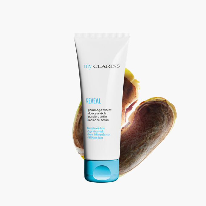 REVEAL purple gentle radiance scrub - Sanftes Gesichtspeeling f&uuml;r strahlende Haut