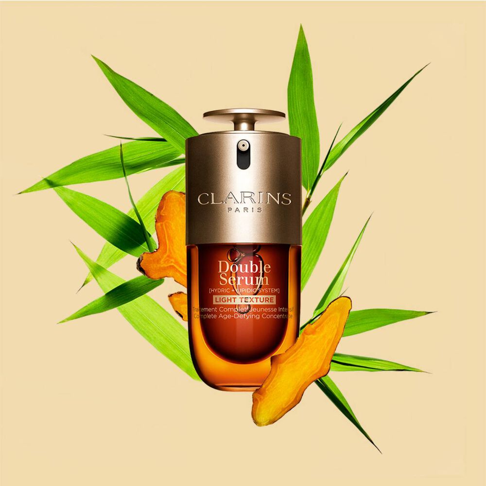Double Serum Light Texture - Ganzheitliches Gesichtspflege-Konzentrat für jugendliche Haut