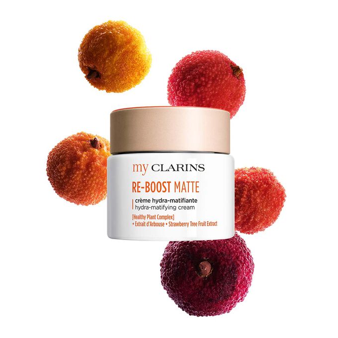 My Clarins RE-BOOST MATTE cr&egrave;me hydra-matifiante