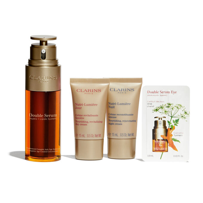 Double Serum et Nutri-Lumière Programme anti-âge.