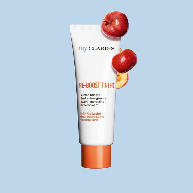 RE-BOOST hydra-energizing tinted cream - Getönte Gesichtscreme spendet Feuchtigkeit und Energie