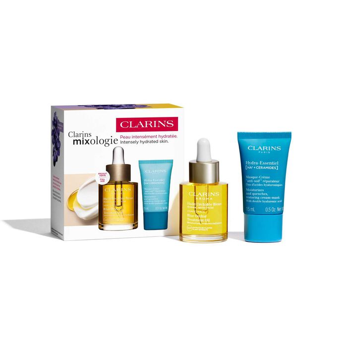 Huile Orchid&eacute;e Bleue - Peau intens&eacute;ment hydrat&eacute;e