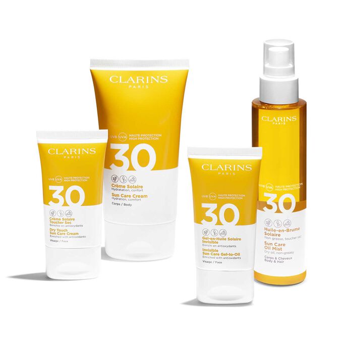 Crème Solaire Toucher Sec Visage UVA/UVB 30