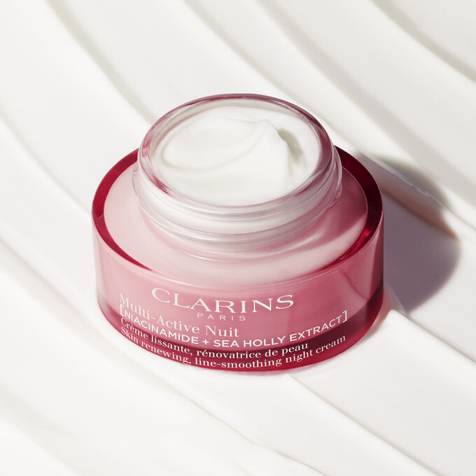 Multi-Active Crème Nuit Toutes peaux - Glättende, hauterneuernde Nachtcreme für das Gesicht für jeden Hauttyp