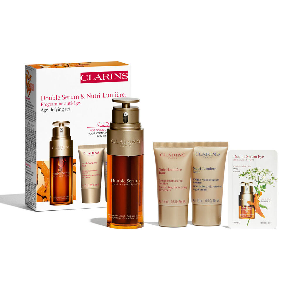 Double Serum et Nutri-Lumière Programme anti-âge.