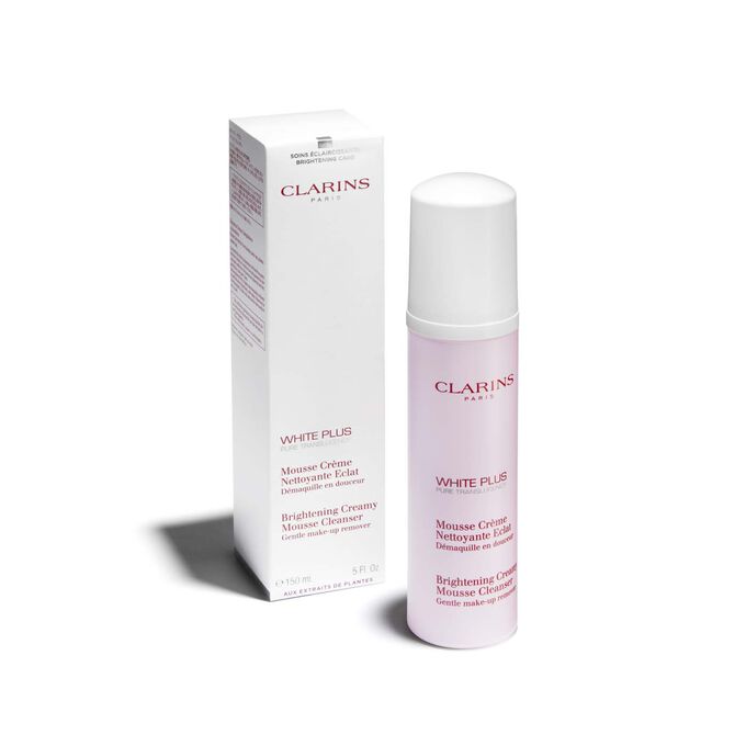 White Plus Mousse crème nettoyante éclat