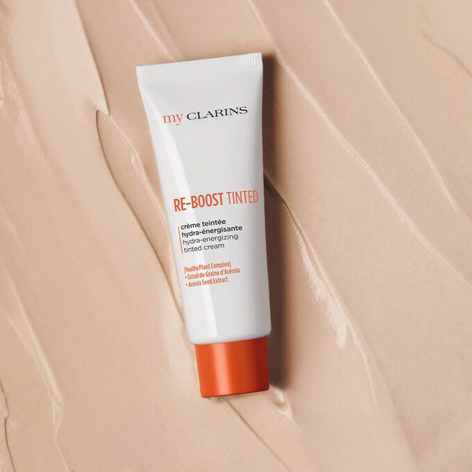 RE-BOOST hydra-energizing tinted cream - Getönte Gesichtscreme spendet Feuchtigkeit und Energie
