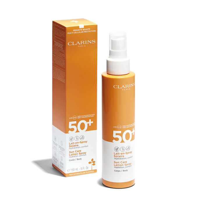 Lait-en-Spray Solaire Corps UVA/UVB 50+