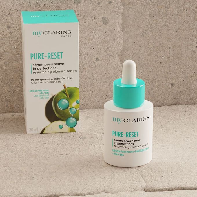 My Clarins PURE-RESET sérum peau neuve imperfections