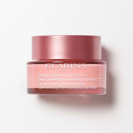 Multi-Active Cr&egrave;me Jour SPF15 - Gl&auml;ttende Tagescreme f&uuml;r das Gesicht, Booster f&uuml;r mehr Ausstrahlung SPF 15 f&uuml;r jeden Hauttyp