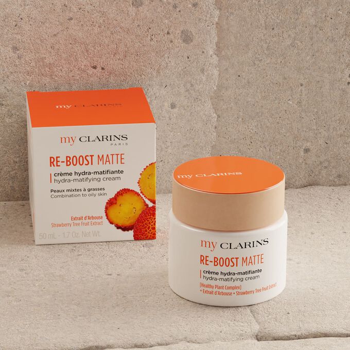 My Clarins RE-BOOST MATTE crème hydra-matifiante