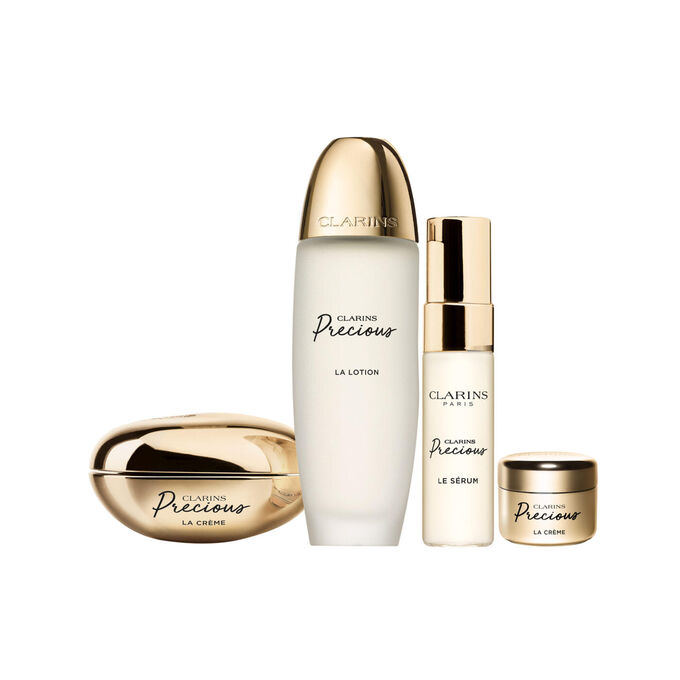 Clarins Precious - Das komplette Anti-Ageing-Gesichtsritual