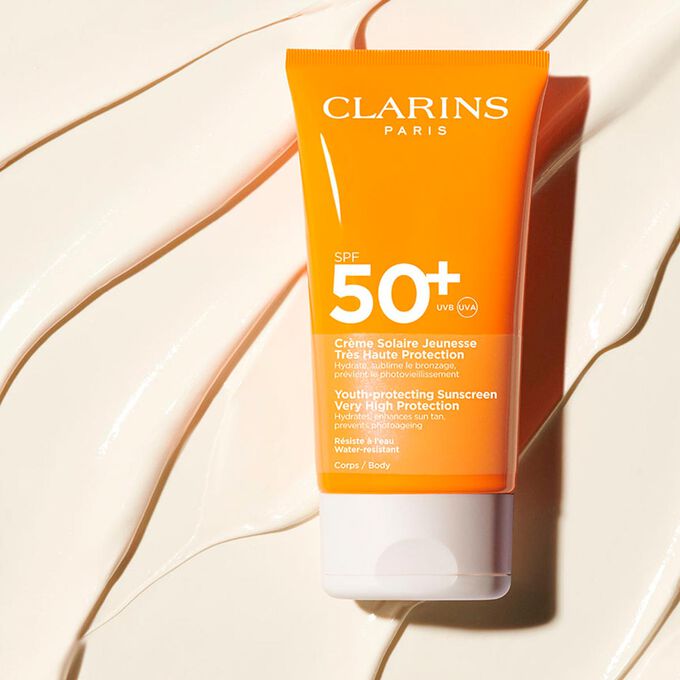 Cr&egrave;me Solaire Jeunesse Tr&egrave;s Haute Protection SPF 50+ Corps - Feuchtigkeit spendende Sonnenschutz-Creme f&uuml;r den K&ouml;rper SPF 50+