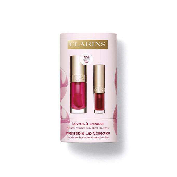 Coffret Duo Lip Comfort Oil - Huiles L&egrave;vres Nutrition