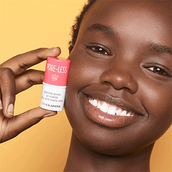 My Clarins PORE-LESS gomme pores et brillance