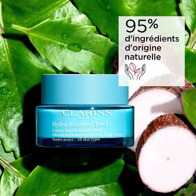 Crème Légère Hydra-Essentiel 95% d’ingrédients d'origine naturelle