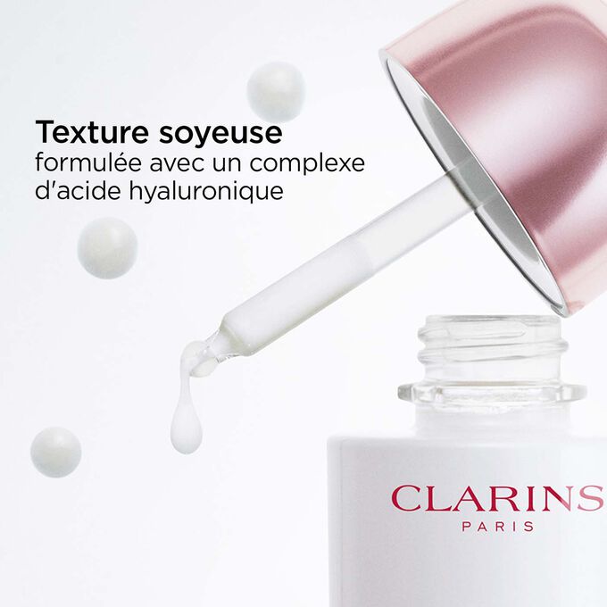 Texture soyeuse formulée avec de l’acide hyaluronique Bright Plus Sérum 50 ml