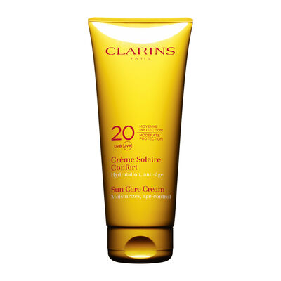Cr&egrave;me Solaire Confort Moyenne Protection UVA/UVB 20 