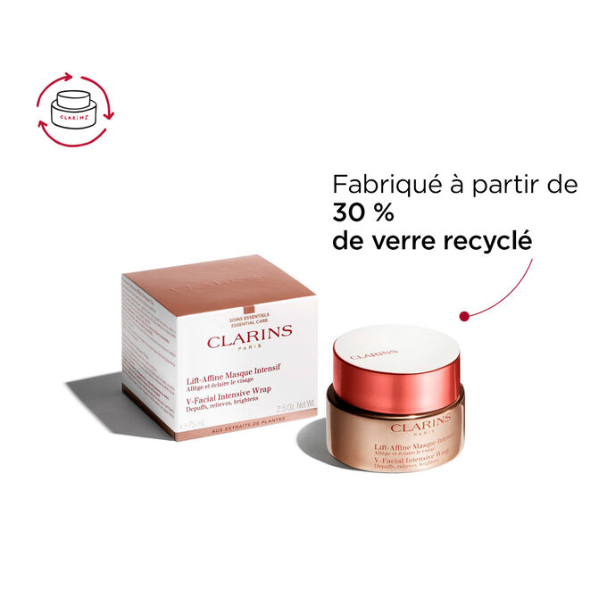 Packaging Lift-Affine Masque Intensif en verre recyclé