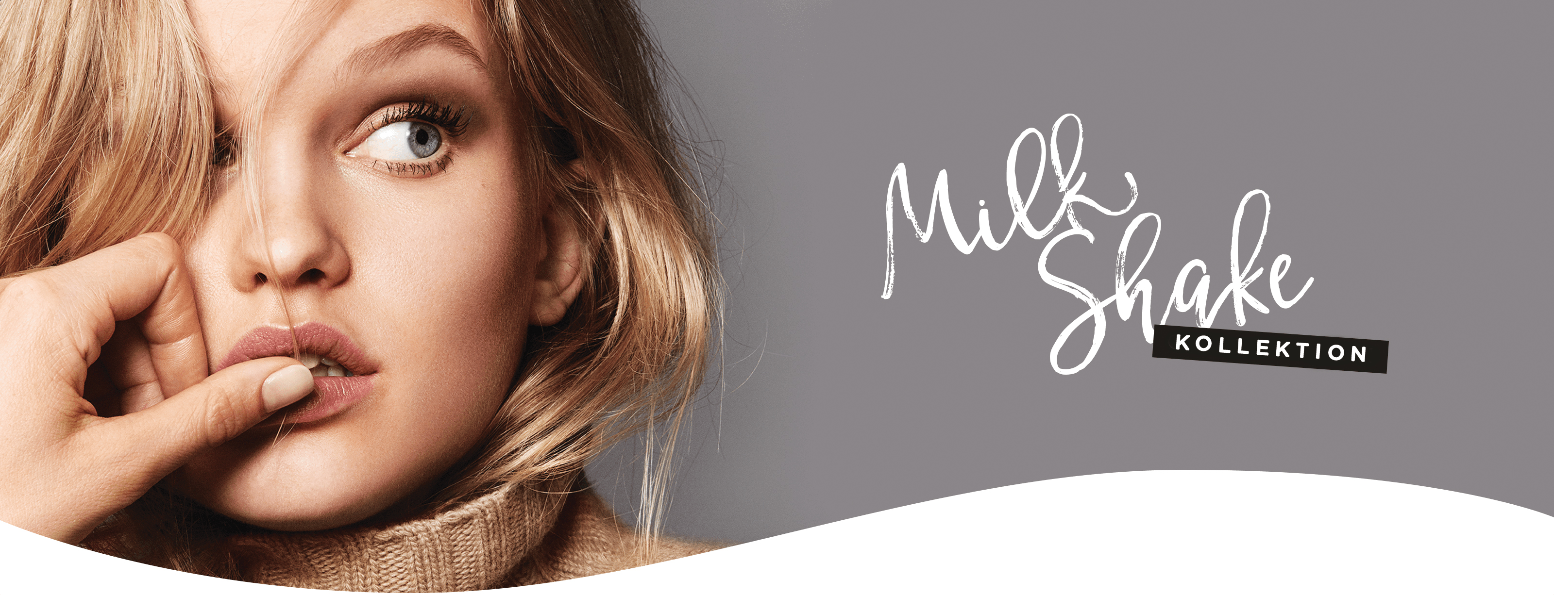 Model und Milkshake Kollektion-Logo