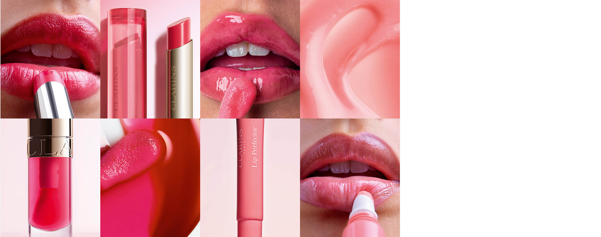 Lips Packshot on campaign's background