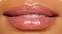 Natürliche Lippen-Highlighter-Lippen