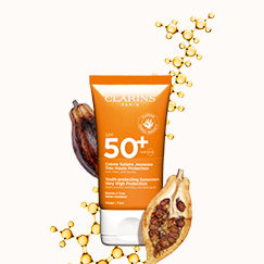 Plan produit Crème solaire anti-âge visage SPF 50