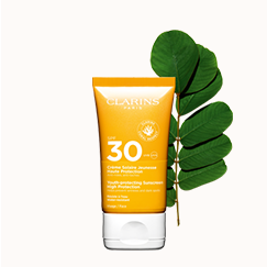 Plan produit Crème solaire anti-âge visage SPF 30