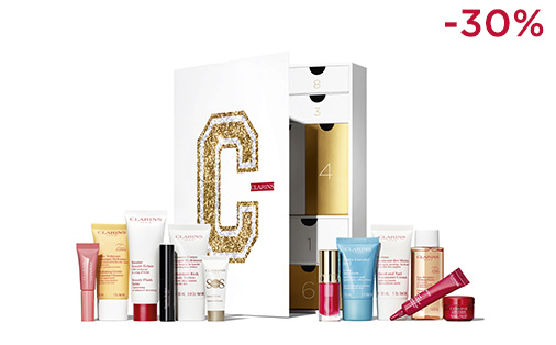 Calendrier de l'avent Clarins