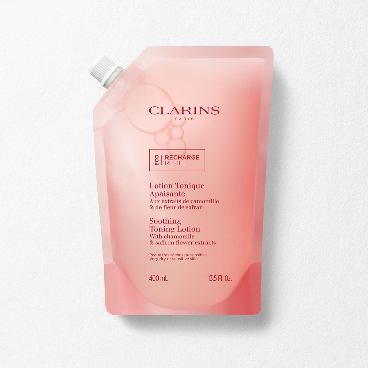 Lotion Tonique Apaisante - Beruhigende Gesichtslotion f&uuml;r sehr trockene oder sensible Haut - Nachf&uuml;llpackung