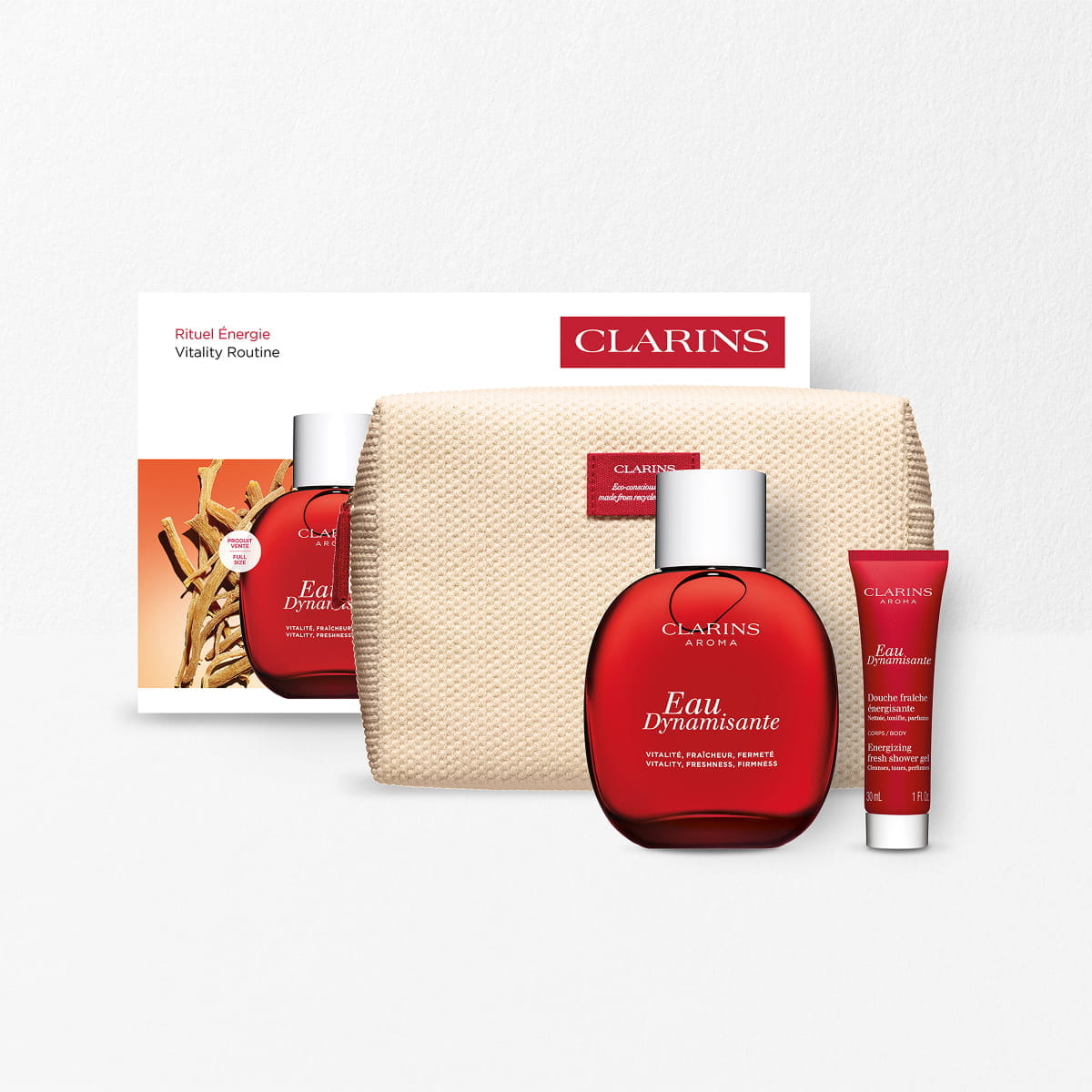 Collection Eau Dynamisante - Rituel &Eacute;nergie