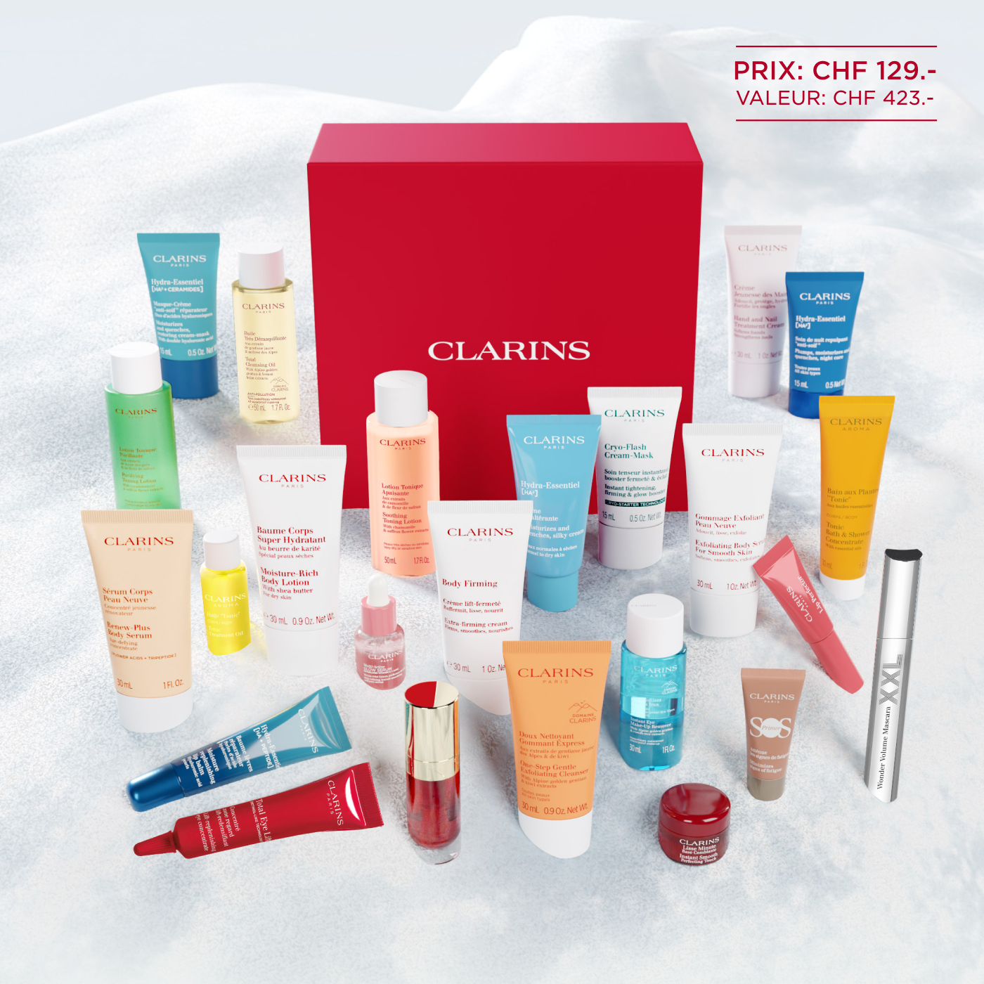 Calendrier de l'Avent Beaut&eacute; Recharge - 24 Surprises